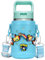 Linkidea EVA Water Bottle Carrier with Strap Compatible with YETI Rambler Jr. 12 oz, MIRA Kids 15oz, Gatorade Premium Kids Bottle 12oz, Waterbottle Sling Holder with Shoulder Strap, Blue