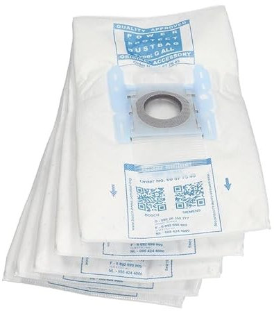 LUTH Premium Profi Parts Filterbeutel kompatibel mit Bosch 00577549 Typ G All Plus Bbz51fgall für Bodenstaubsauger 5stk
