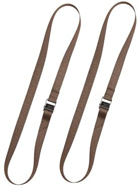 Savotta Pack Straps CAM Buckle 2 Stück braun 120cm