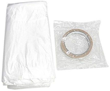 CVBFGH Bolsa de soplado for aire acondicionado, tubo extendido for aire acondicionado, bolsa de soplado flexible, bolsas de conducto guía, plegables, 5/10/15/20 m(20m)