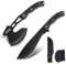 VEVOR Juego Combinado de Cuchillo de Caza y Hacha con Funda, Cuchillo de Hoja Fija y Hacha de Acampada, Cuchillo de Supervivencia de Acero Inoxidable y Hacha de Acampada para Caza, Acampada