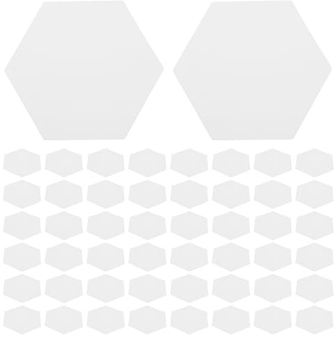 Homoyoyo 300-teilige Hexagon Quilt Schablonen – Hochwertige Papieransetzer Für Anfänger Und DIY-Patchwork Näharbeiten – Ideal Für Kreative Quiltprojekte Und Quiltzubehör