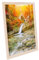 Generisch Bilderrahmen 50x70 cm Holzfarbe MDF-Rahmen, Posterrahmen Fotorahmen mit Acrylglas, Dekorahmen für Bilder, Fotos, Puzzles, Plakate und Poster