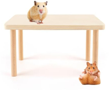 CHDZSW Hamster Plattform, Kletterplattform Eichhörnchen Schlafplattform, Freigehege Aktivitäten Landschaftsbedarf für Hamster, Eichhörnchen & Kleintiere