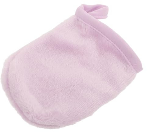 EXQUIMEUBLE Ultrafine Makeup Remover Pads Reusable Washable Face Wipes Deep Cleansing Face Towels Skincare Gloves for Makeup Removal