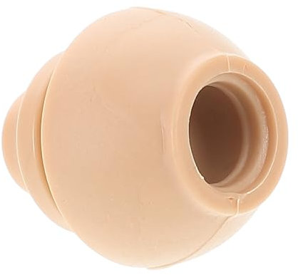 Warmhm DIY Puppe versorgung DIY-Puppenstütze Puppe DIY zubehör DIY-Puppenhals-Kit einzigartiges Puppenkopf-Accessoire Puppenzubehör selber Machen Abs Beige