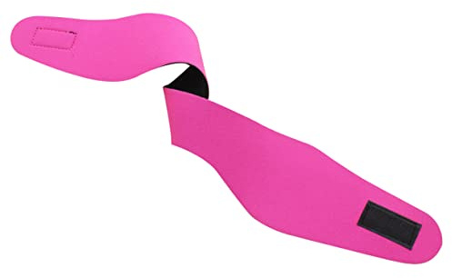 INOOMP Schwimm Ohrschutz Neopren Stirnband Verstellbar Rosarot Kinder Erwachsene Wassersport Yoga Bade Headband