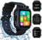 AstraMinds Orologio Smartwatch Bambini, 4G smartwatch bambini con GPS e telefono – IP67 impermeabile orologio per bambini per telefonare con WiFi, Videochiamata, SOS, Sveglia (K61Nero)