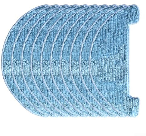 Paño de fregona 3 en 1 de repuesto para aspiradora Loorow AT800, elige 4 o 10 opciones de paquete (paquete de 10)