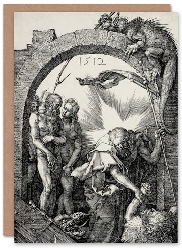 Artery8 Albrecht Durer Art Card Harrowing of Hell Christ in Limbo