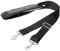 JAKAGO Universal Replacement Shoulder Strap with Clips,Shoulder Bag Straps for Laptop Bag,Briefcase,Messenger Crossbody Bag,Camera,Guitar,Violin,Duffle,Sport bag (155 cm, Black)