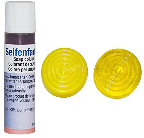 NEU Sapolina-Seifenfarbe, 10ml, Teerosegelb