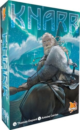 BOMBYX ASMODEE | KNARR | FR/EN Gesellschaftsspiel | von 2 bis 4 Spielern | Alter 8+