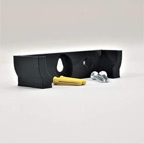 Jabtek 3D Cabin Halterung kompatibel mit Apple-TV 2. / 3. Generation, Wand- oder TV-Halterung, Schwarz