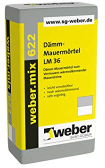 Weber.mix 622 VZ Dämm-Mauermörtel Putzmörtel