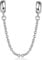 LOVANS Spacer Charms Sicherheitskette aus 925er Sterlingsilber für europäische Armbänder