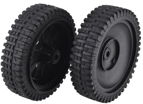 Cancanle 2 Stück Rasenmäher-Vorderantriebsrad für Husqvarna Poulan AYP Sears für Oregon 72-077 180775 532180775 700953
