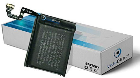 Visiodirect Batterie Compatible pour Apple Watch Serie 4 40mm 3.8V 225mAh