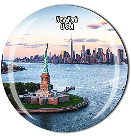 Kühlschrankmagnet New York USA Amerika Kristall Tourist Souvenir Geschenk Kollektion Kühlschrank Magnetaufkleber