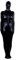 Rubberfashion Extrem Schlafsack - Bondage Schlaf Sack mit Maske und Innenarmen für Herren und Damen Wetlook schwarz XL