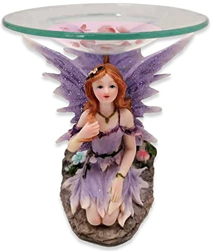 mtb more energy Duftlampe ''Fairy Garden'' - Fee Nymphe Duftlicht Aromalampe Teelichthalter - Höhe 10 cm - Figur Geschenk Deko