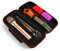 Dual Slot Microphone Case Portable Handheld Mic Storage Bag with Classic Zipper Lightweight Shockproof Design for Protection for Travel and Organization