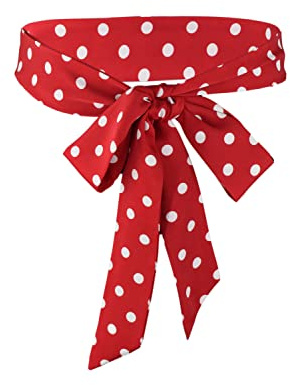 TeeYee Damen Satin Schärpe Taillenband 170cm Lang Mädchen Gürtel Obi Bel