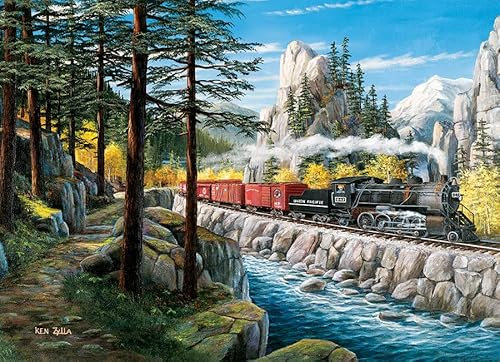 Cobble Hill 1000 Teile Puzzle - Rounding The Horn - Sample Poster Included