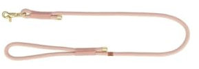 TRIXIE Soft Rope Hundeleine, M-L 1,0 m/10 mm, rosa - robuste Lange Hundeleine aus Tau mit Trigger Snap Hook, für mittelgroße Hunde, weiches & rundes Material mit Handschlaufe - 1984007