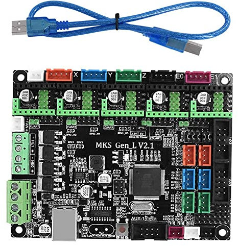 Yklhsocneg 3D Drucker Motherboard MKS GEN-L V2.1 Steuerplatine Motherboard Kompatibel mit