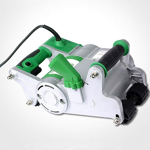 ALSUP Mauerfräse 1100W 25/35 mmElektrische Mauerfräse Handfräse Betonfräse Nutenfräsmaschine zum Schneiden von Nuten in Marmor Beton Fugen