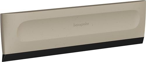 hansgrohe WallStoris Planet Edition - squeegee, shower cleaner, window cleaner, bathroom accessory without drilling, sand, 28913210