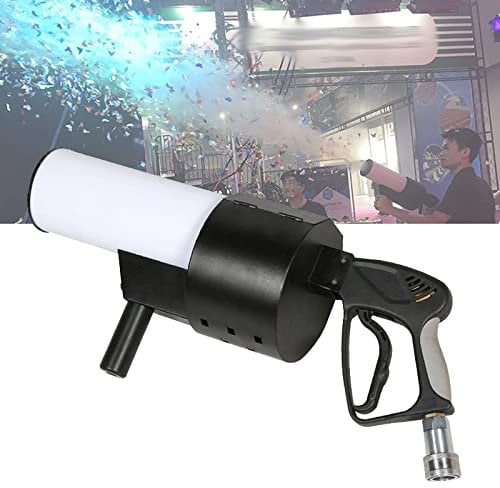 Generador de humo portátil, generador de humo de columna de aire de CO2 de mano, adecuado para bodas en discotecas y fiestas de cumpleaños