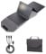 28W Solarpanel Faltbar,2x3.0 USB A Anschlüsse,Kabel mit 3 Ausgängen,Tragbares Solar Panel Camping,für Smartphone Handy Tablet Powerbank Kamera usw.