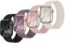 Finoriss Solo Loop Armband Kompatibel mit Apple Watch 45mm 44mm 42mm, Geflochten Dehnbar Nylon Stoff Band für Apple Watch 9 8 SE 7 6 5 4 3 2 1, 4er Packung