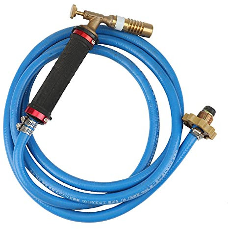 iFutniew Kit de soldadura de cobre puro con manguera de 2,5 m para soldar, cocinar, soldar y calentar