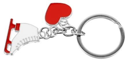 Anneome Eislaufschuh Schlüsselanhänger Robustem Süßes Design Für Eislauf-fans Praktischer Schlüsselhalter Für Und Dekorationen Leicht Und Tragbar