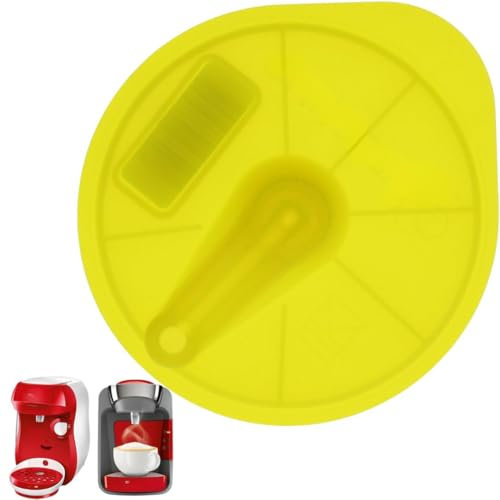 FIND A SPARE Service Cleaning T-Disc Yellow Compatible with Tassimo T20/T40/T65/T85/Bosch Spare Part Plastic T Disc (Pack of 1)