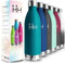 HoneyHolly Gourde Isotherme - 1000ML - Gourde Inox isolé à Double Mur, Gourde Sport sans BPA, Bouteille Isotherme Étanche, Processus de revêtement en Poudre - Pour Boissons Chaudes Et Froides