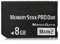 Memoria Stick Pro Duo de 8 GB para SLR, PSP (8, GB)
