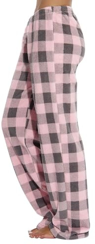 TOFOTL Bas De Pyjama Femme À Carreaux Polaire， Adulte Noel Fille Pijamas, Grossesse Humour Mere Pyjama