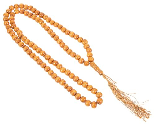 VALICLUD Chapelet Musulman Extérieur 99 Perles Cristal 10mm Tasbih Prière Islamique Accessoire Religieux Présent pour Musulmans
