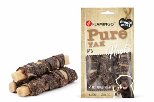 hundeleckerli - leckerli Hund - hapki Rib - Yak Herz - natuerlicher kauartikel - 100g