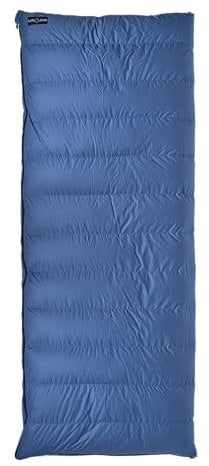 LOWLAND OUTDOOR Companion CC 1 Daunen Deckenschlafsack, Blau, 200x80 cm