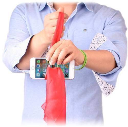 SOLOMAGIA Silk Thru Phone by Jeimin Lee - original Item - Magie mit Tuch - Zaubertricks und Props