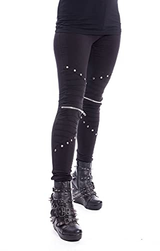 Vixxsin Wind Damen-Leggings, Schwarz, Skinny