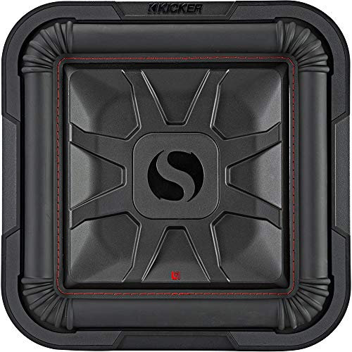 KICKER L7T124 | 30 cm (12') Square-Subwoofer - 1200/600 Watt MAX/RMS | 2X 4 Ohm Doppelschwingspule