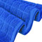 1 Stück Premium Frottee Geschirrtuch 40x64 cm in Uni/Blau kariert von StickandShine / 100% Baumwolle