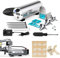 Air Assist Kit para máquina de grabado láser serie A10PRO/S10 PRO/X7 PRO/A5 PRO, máquina de grabado láser silenciosa Accesorios del kit de asistencia de aire, flujo de aire ajustable de 10-30 l/min