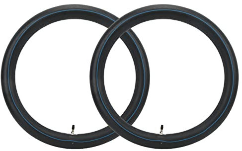 Cámara de Aire, 2X 2.50‑18 Tube Tire con Vástago de Válvula Recto TR 4 para Llanta de Rueda de 18 Pulgadas, Motocicleta, SUV